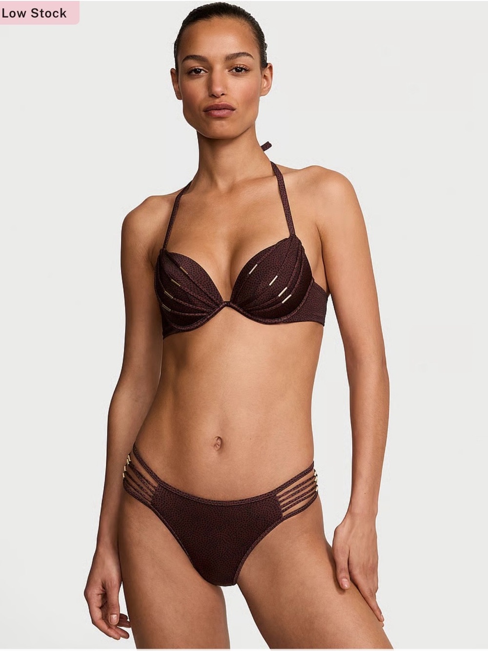 VICTORIA'S SECRET SWIM
VS Archives Banded Push-Up Bikini Top